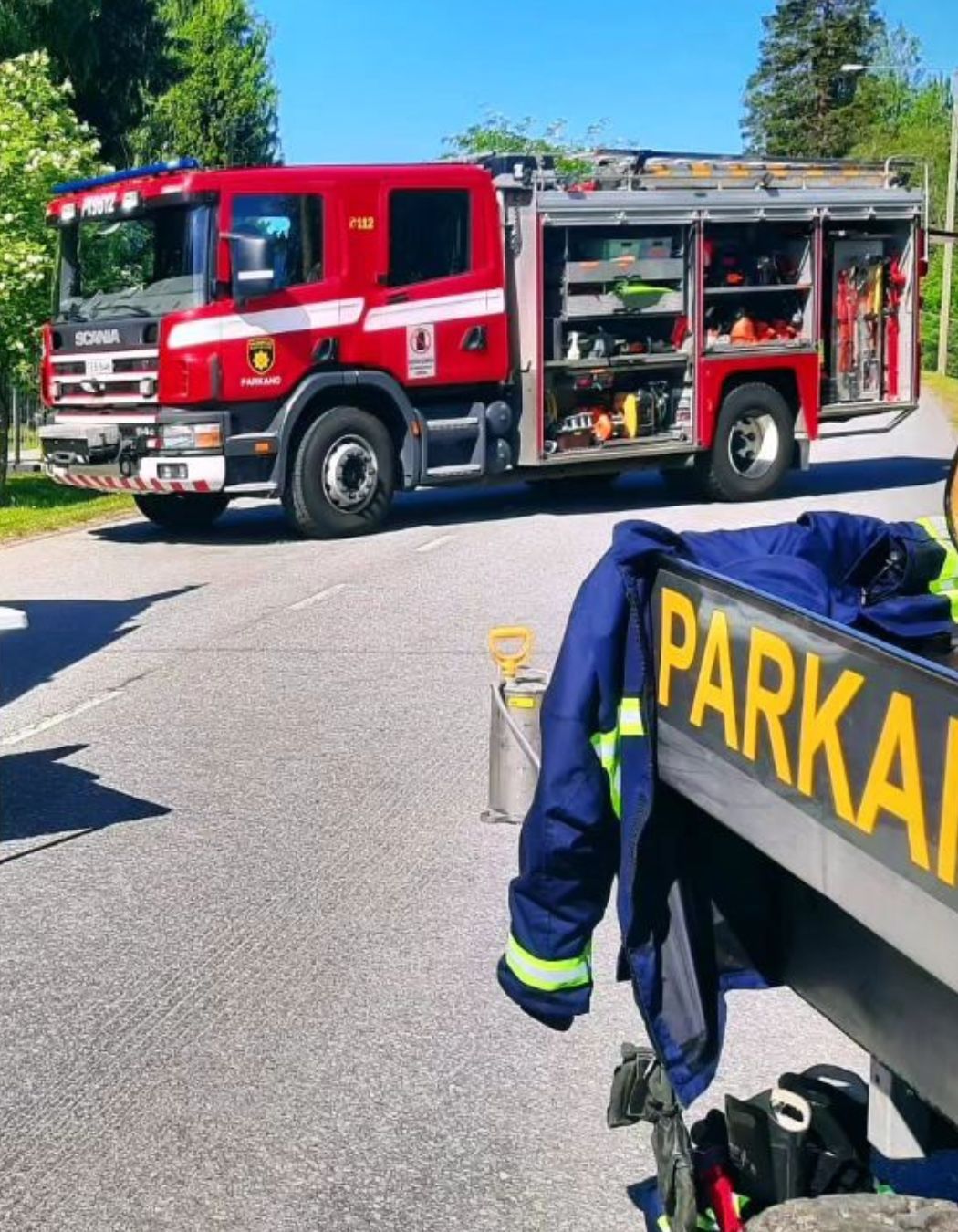 Parkanon vpk:n kalustoa